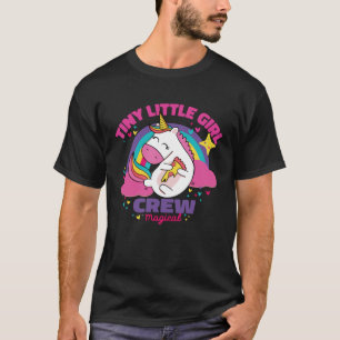 T-shirt Petites filles humaines petites filles de Unicorn 
