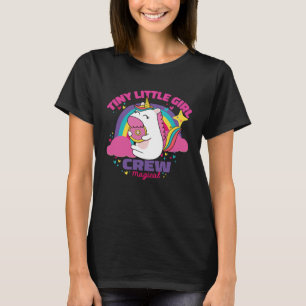 T-shirt Petites filles humaines petites filles de Unicorn