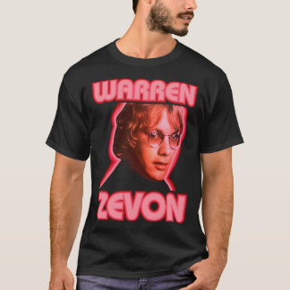 T-shirt Petits cadeaux Warren Art Zevon Idol Cadeau Fot Yo