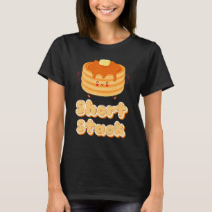 T-shirt Petits-Déjeuners De La Journée Pancakes Et Sirop D