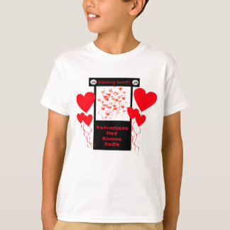 T-shirt Petits garçons embrasser des valentines de stand C