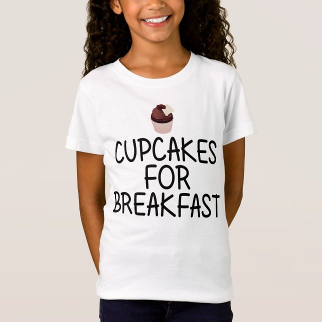 T-Shirt Petits gâteaux pour le petit déjeuner (Devant)