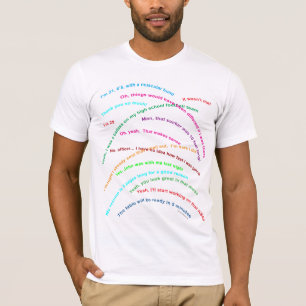 T-shirt Petits mensonges blancs #1