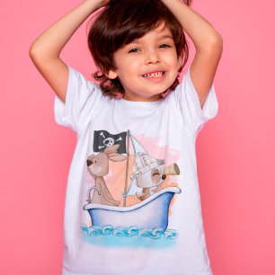 T-shirt Petits pirates mignons