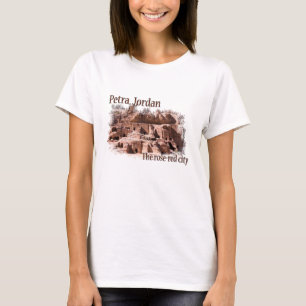 T-shirt Petra : Ville rouge Rose