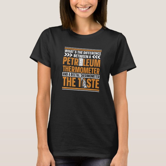 T-shirt Pétrole forage Pétrole Fracking - Pétrole de craqu (Devant)