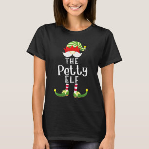 T-shirt Petty Elf Group Christmas Pajama Party