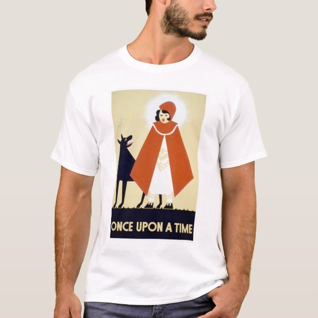 T-shirt Peu de capuchon rouge WPA 1937 (Devant)