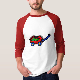 T-shirt peu de chariot rouge