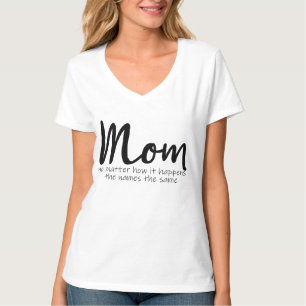 T-shirt Peu Importe Comment Ça Arrive Maman Chemise