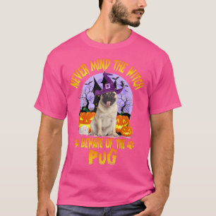 T-shirt Peu Importe La Sorcière Attention À L'Amoureux des