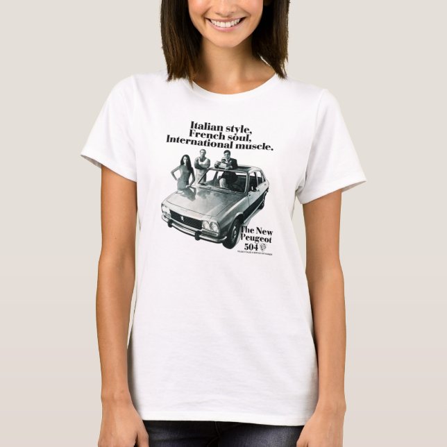 T-SHIRT PEUGEOT 504348 (Devant)
