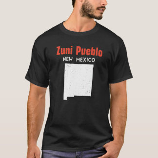 T-shirt Peuple Zuni Usa État Amérique Voyage Nouveau Mexic