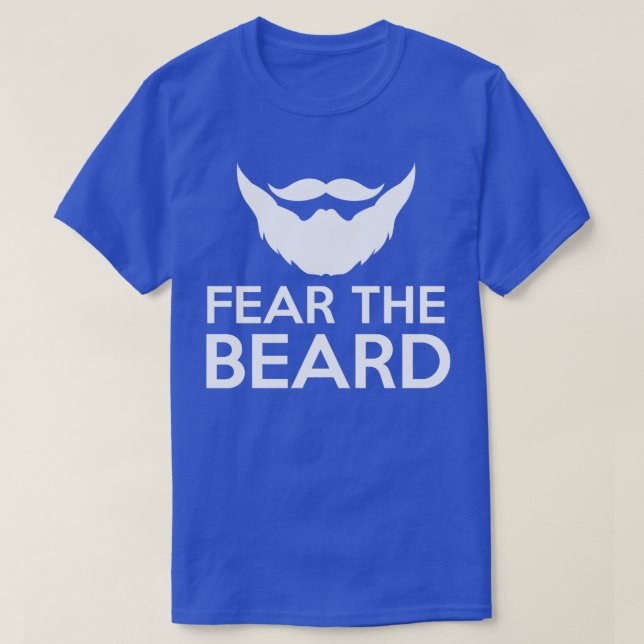 T-shirt Peur de la barbe 3 (Design devant)