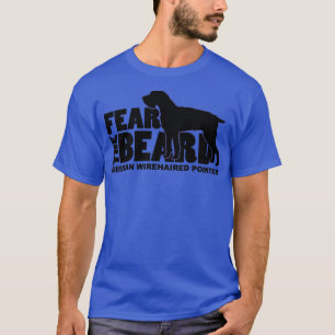 T-shirt Peur de la barbe Allemand Pointeur À poils durs GW