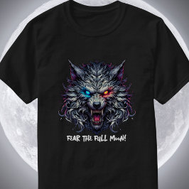 T-shirt Peur de la Pleine lune - Libérez la Bête