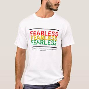 T-shirt PEUR Écriture chrétienne foi PSALM 27