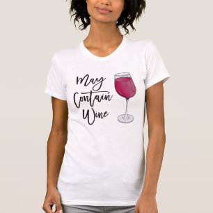 T-shirt Peut Contenir Une Citation De Vin Drôle Dire Aquar