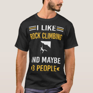 T-shirt Peut-être 3 Escalades Rock Climb