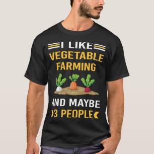 T-shirt Peut-être 3 personnes Agriculture végétale