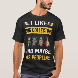 T-shirt Peut-Être 3 Personnes Bogue Collecte D'Insectes Bo