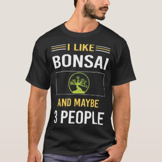 T-shirt Peut-être 3 personnes Bonsai