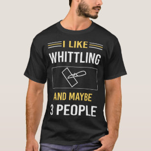 T-shirt Peut-être 3 personnes en train de tailler
