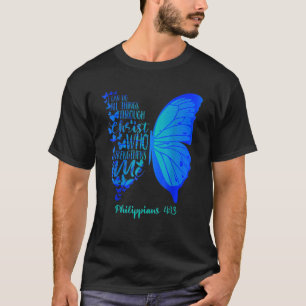 T-shirt Peut Faire Toutes Les Choses Par Le Christ Qui Ren