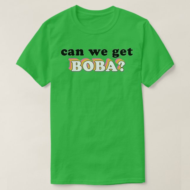 T-shirt peut-on avoir le boba 2 (Design devant)