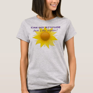 T-shirt Peut-On Faire De L'Attitude, Comme Sophie Tee?