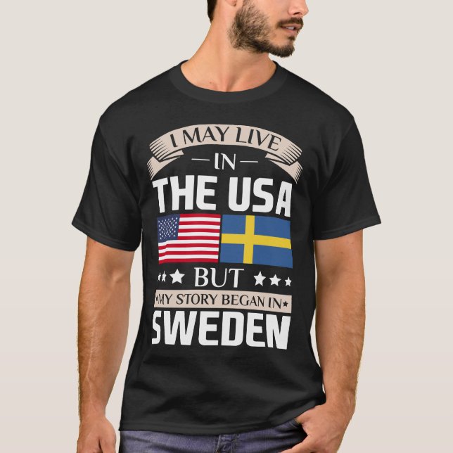 T-shirt Peut vivre dans l'histoire des Etats-Unis a (Devant)