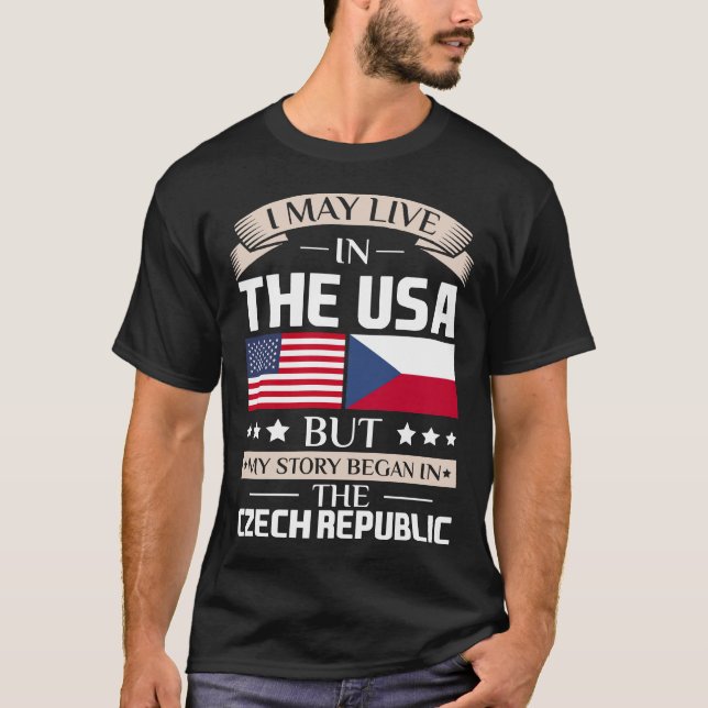 T-shirt Peut vivre dans l'histoire des Etats-Unis a (Devant)