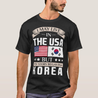 T-shirt Peut vivre dans l'histoire des Etats-Unis a