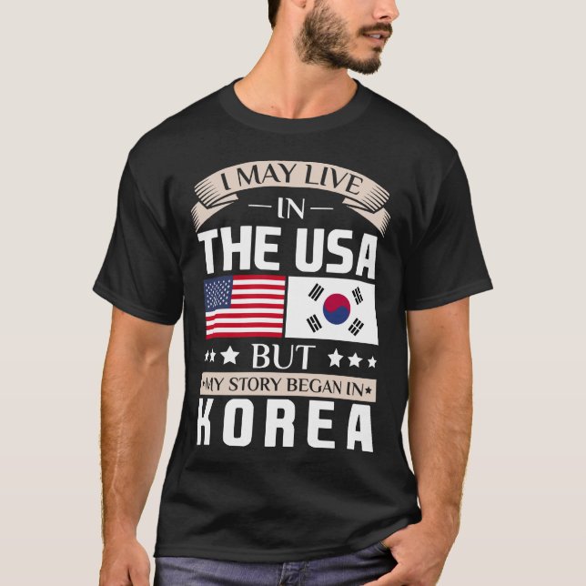 T-shirt Peut vivre dans l'histoire des Etats-Unis a (Devant)