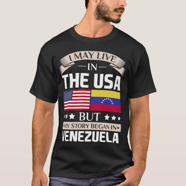 T-shirt Peut vivre dans l'histoire des Etats-Unis a (Devant)