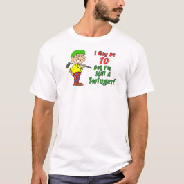 T-shirt Peuvent être 70 mais toujours partouzeur
