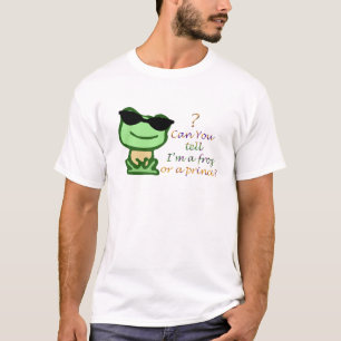 T-shirt Peux-tu dire que je suis une grenouille ou un prin