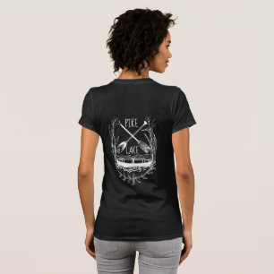 T-shirt Peux-tu faire du canoë ? Lac Pike