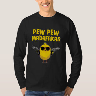 T-shirt Pew Pew Madafakas Comique Chick