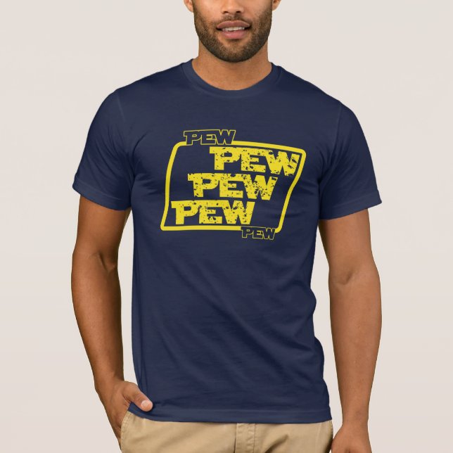 T-SHIRT PEW-PEW-PEW (Devant)