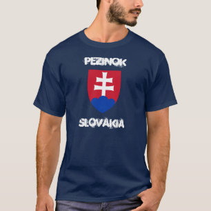T-shirt Pezinok, Slovaquie avec armoiries