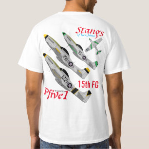 T-shirt Pfive1 Stangs d'Iwo Jima 15ème FG