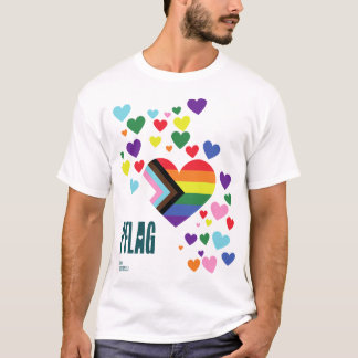 T-shirt PFLAG Pride chemise blanche arrière - plan