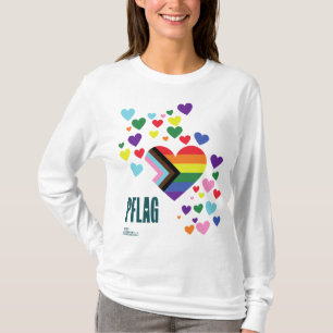 T-shirt PFLAG Pride chemise blanche arrière - plan