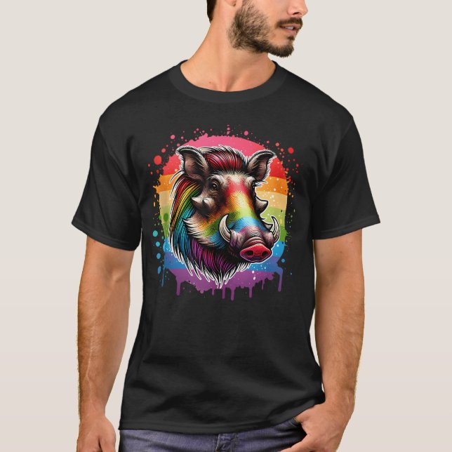 T-shirt Phacochère (Devant)