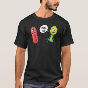 T-shirt Phage Vous Bactériophage