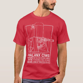 T-shirt Phalanx CIWS Plan directeur Info système d'armes C