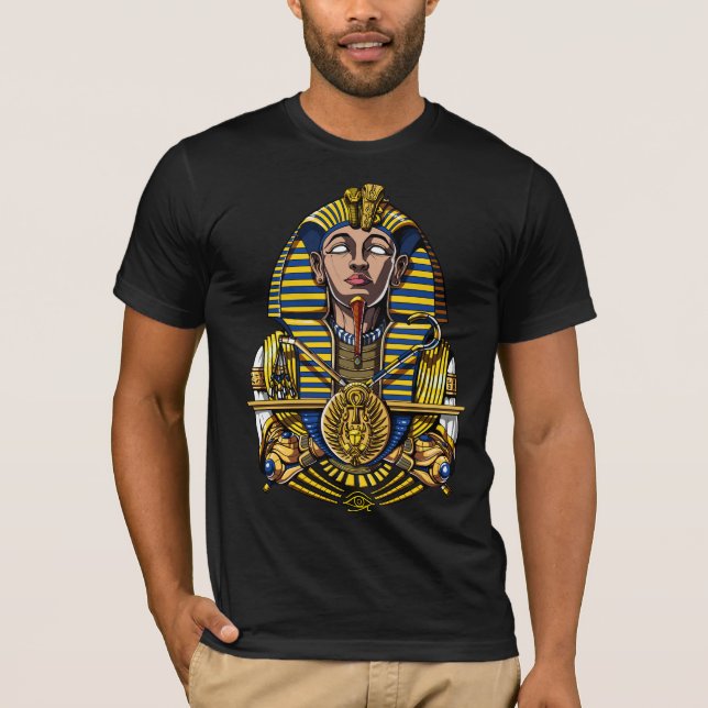 T-shirt Pharaon égyptien Toutankhamon Roi Tut (Devant)