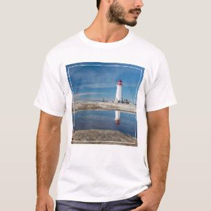 T-shirt Phare Canada de la crique de Peggy