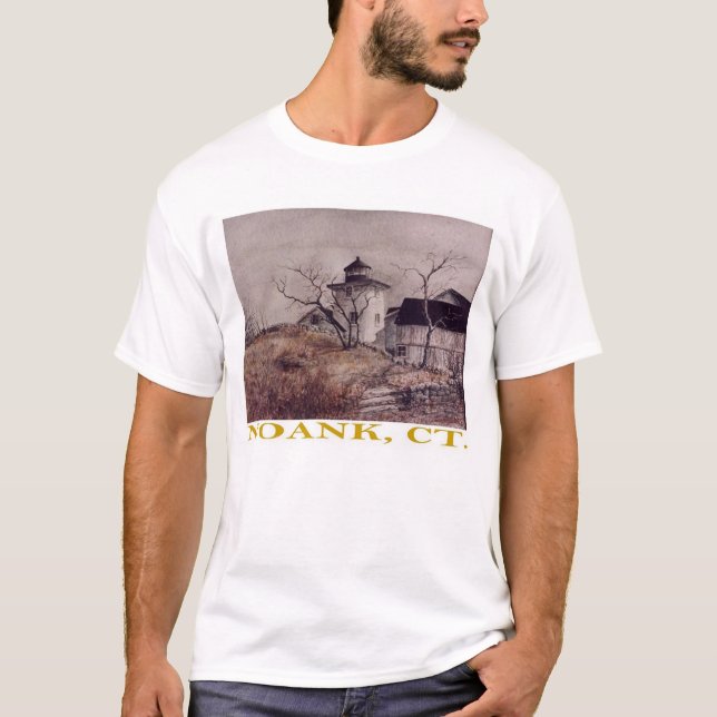 T-shirt Phare chez Noank (Devant)